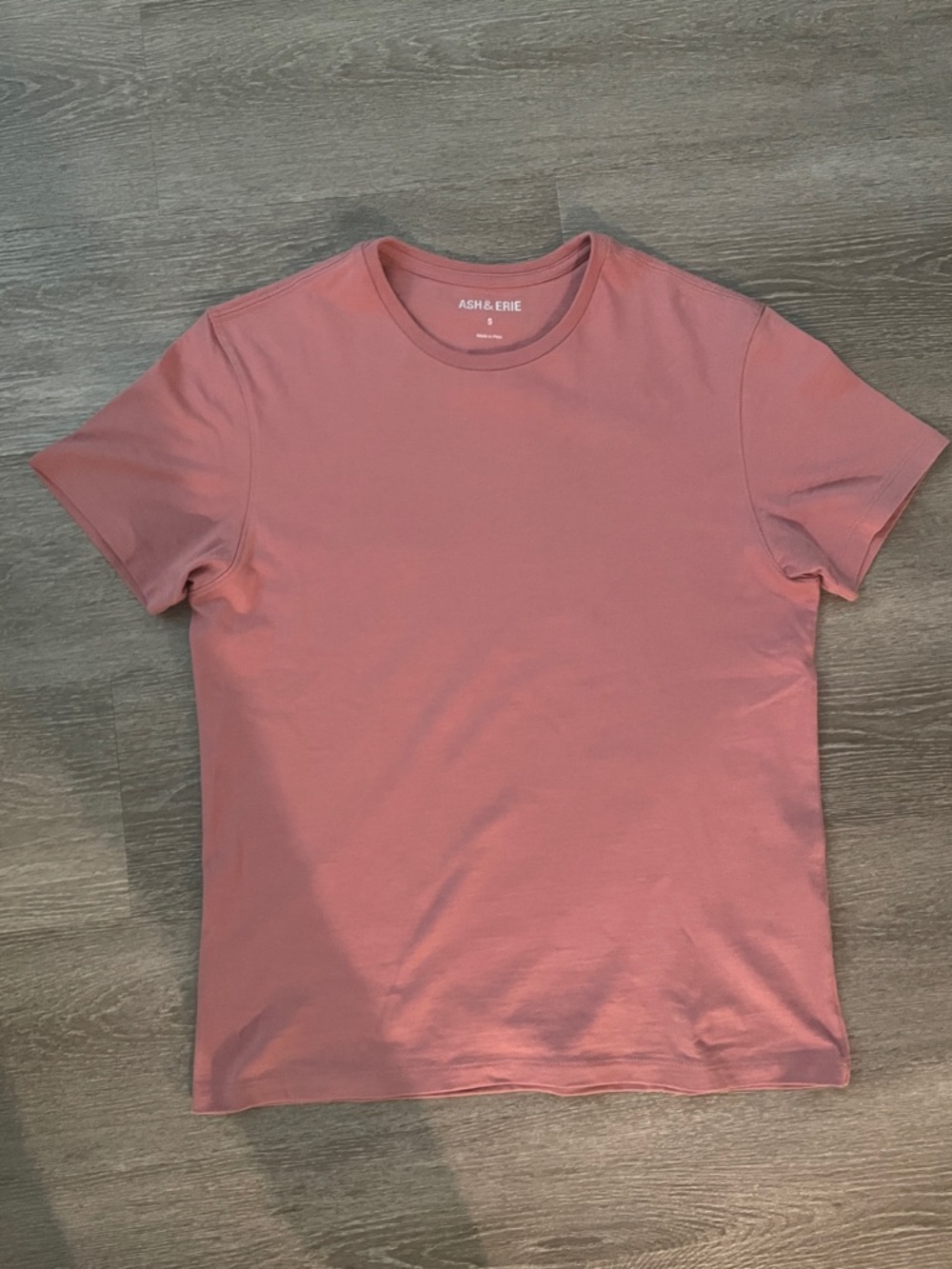 Ash & Erie Pima crew neck  cotton T- shirt